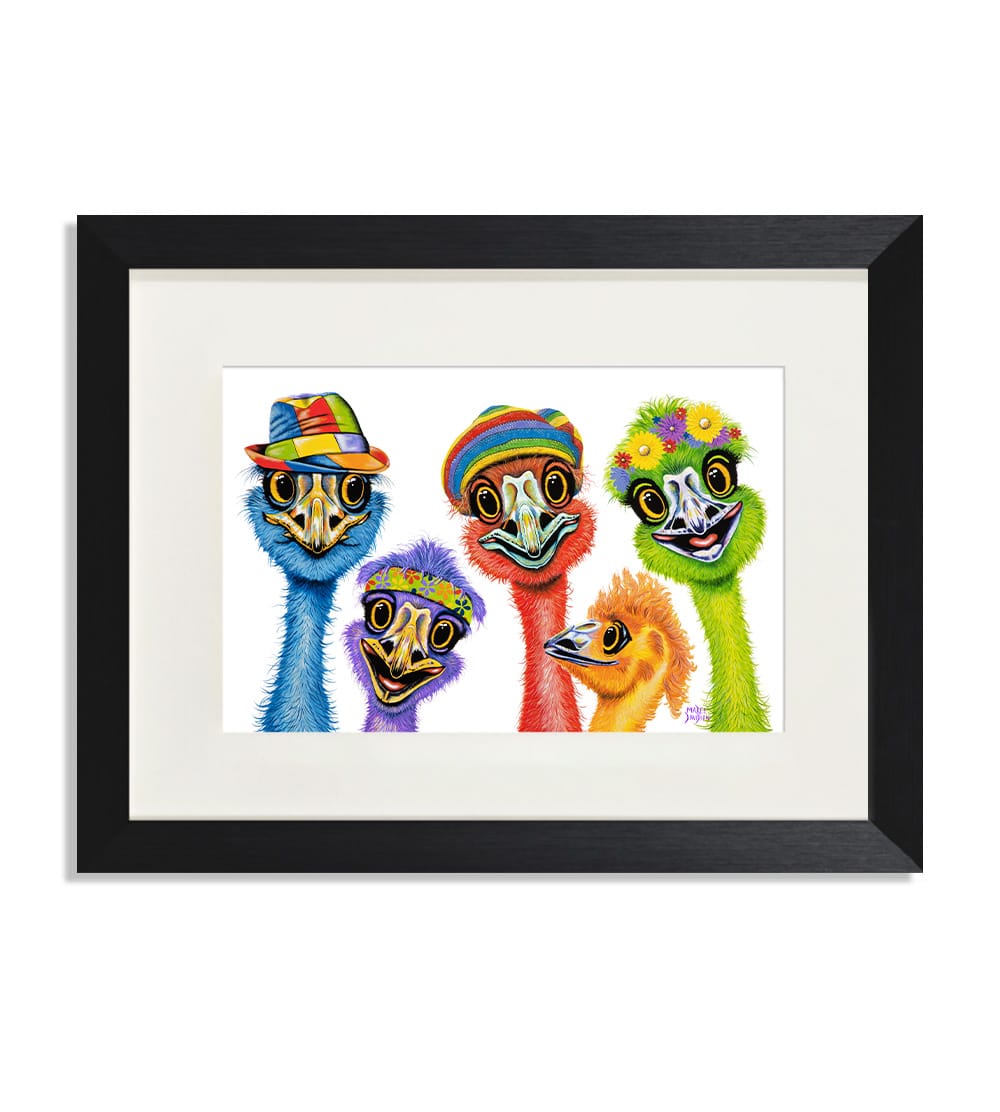 We Still Call Australia Home the Emus - Print - Image 1