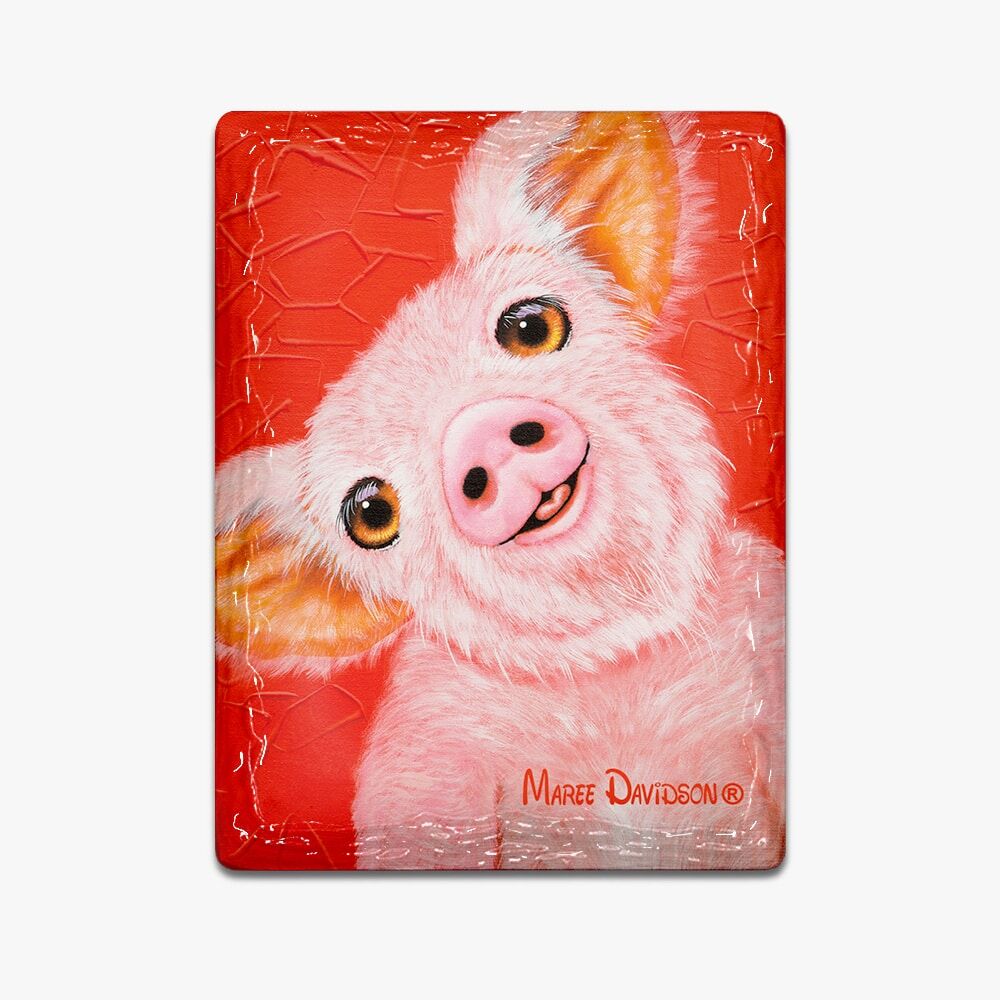 Wiggles The Baby Pig - Ceramic Magnets - Image 1
