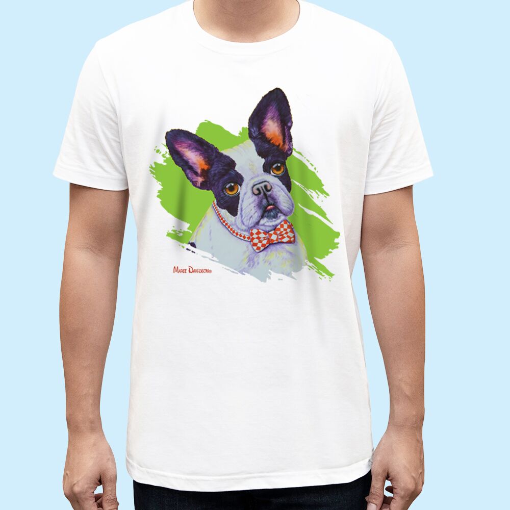 Winston French Bulldog - Unisex T-Shirts - Image 1