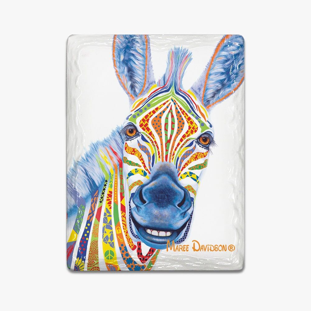 Zeus the Zebra - Ceramic Magnets - Image 1