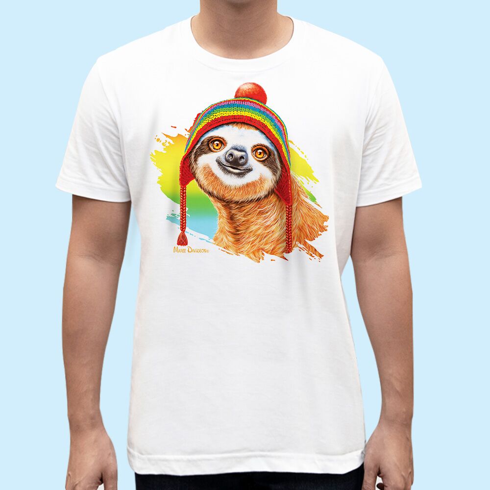 Ziggy the Sloth - Unisex T-Shirts - Image 1