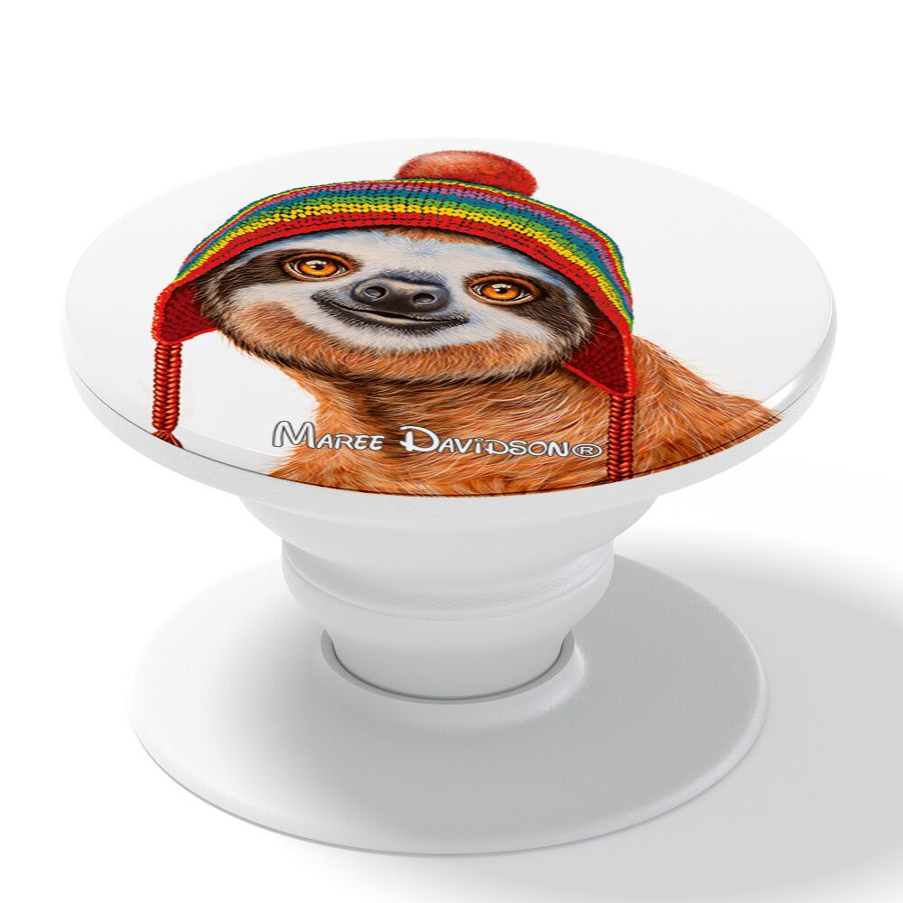 Ziggy the Sloth - Phone Finger Grip - Image 1