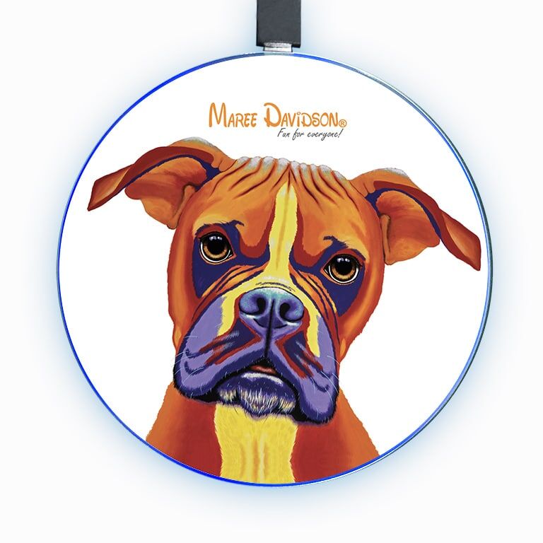 boxer-9-1.jpg Boxer Dog - Wireless Phone Charger - Image 1