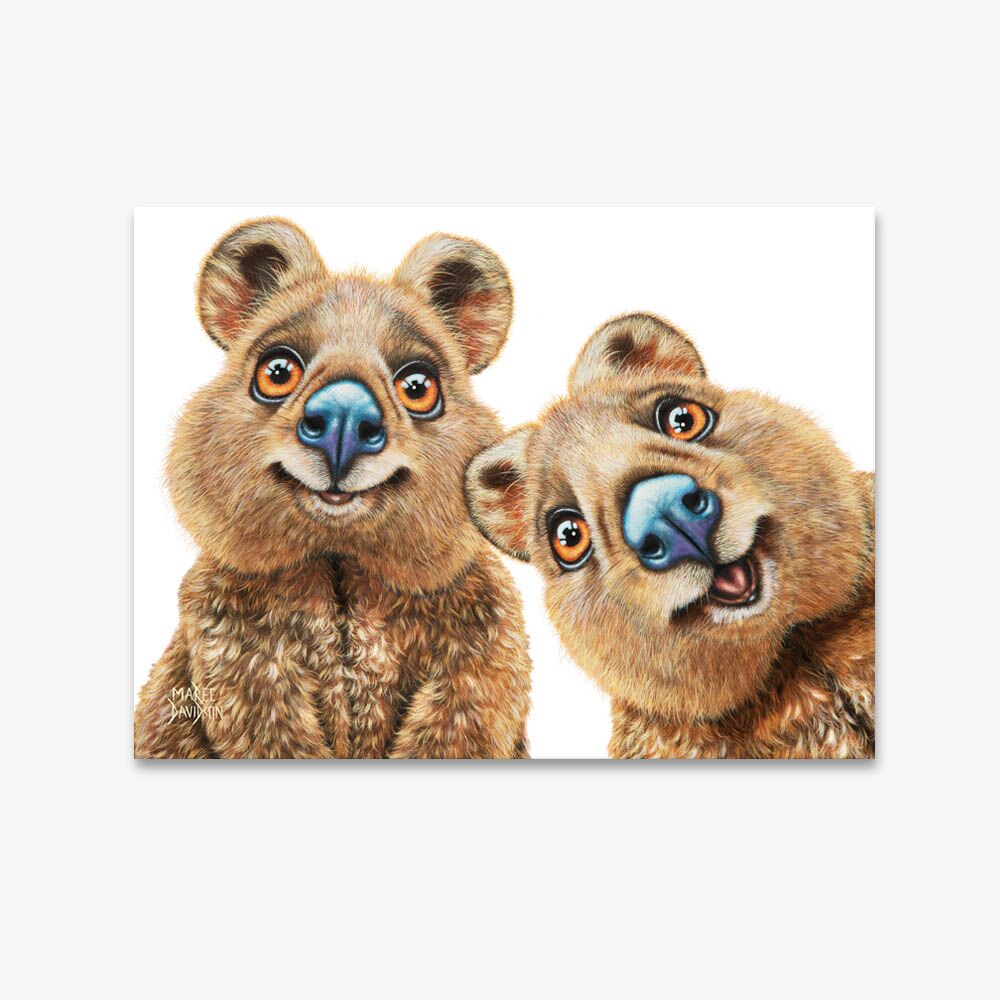 Meet the Quokkas - Canvas Print - Image 1