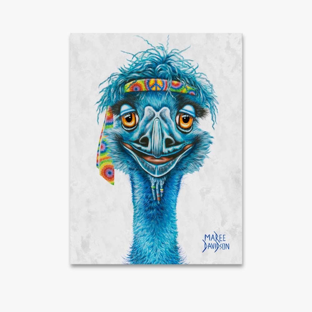 Ernie the Hippie Emu - Original Prints - Image 1