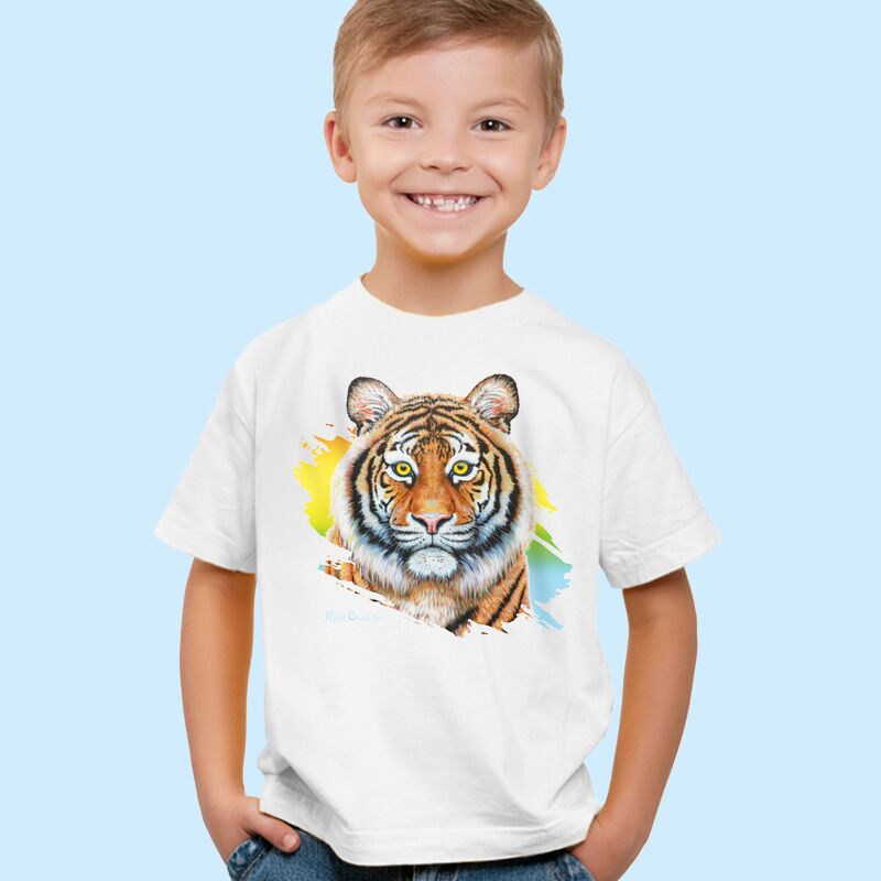 Eye of the Tiger - Kids T-Shirts - Image 1