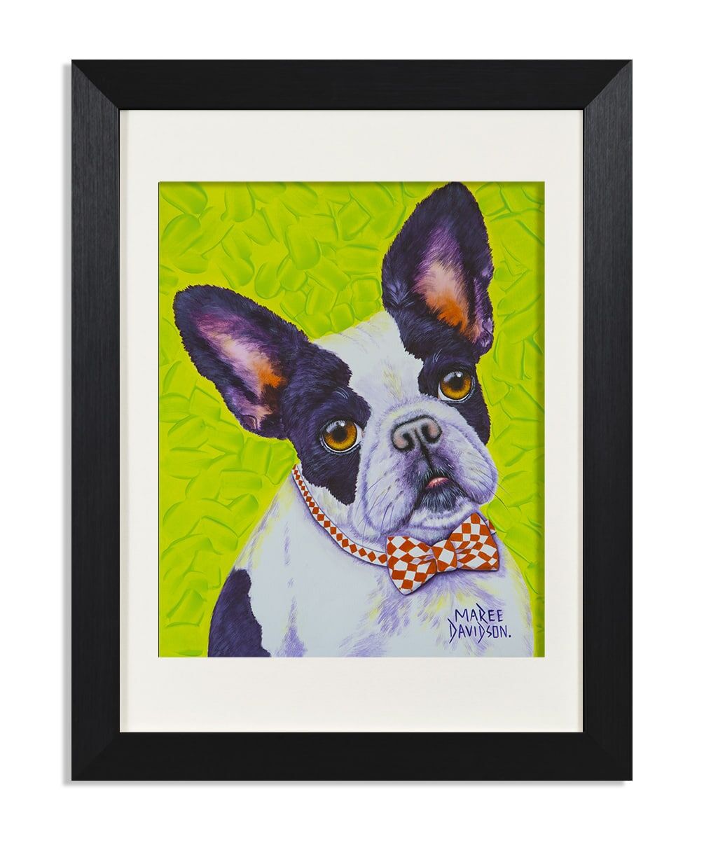 Winston French Bulldog - Print - Image 1