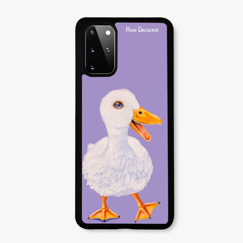 galaxy-s20-Happy-Duck.jpg The Happy Duck - Samsung Case Cover - Image 1