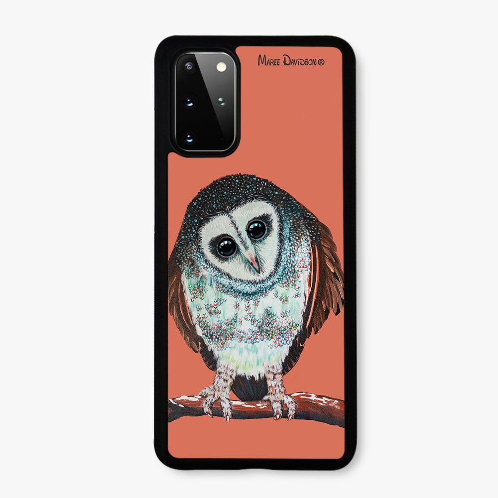 galaxy-s20-Lesser-Sooty-Owl.jpg Lesser Sooty Owl - Samsung Case Cover - Image 1