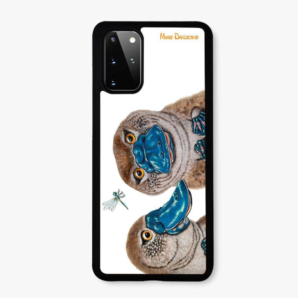 Becky and Bruce the Platypuses - Samsung Case Cover - Image 1