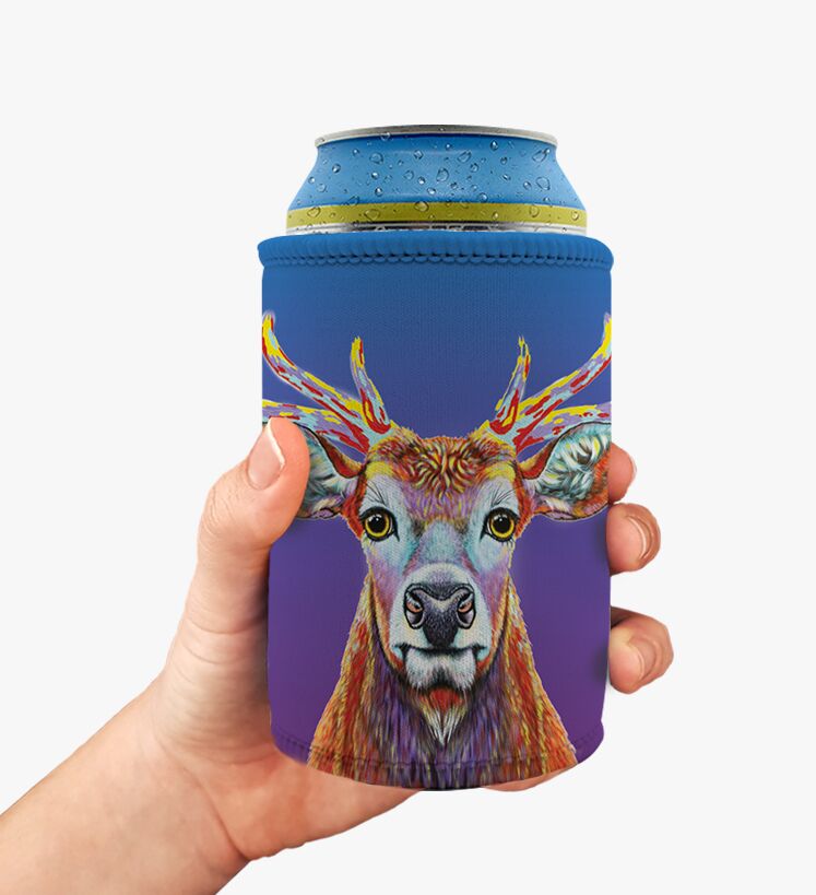 In the Woods Deer - Stubby Holder - Image 1