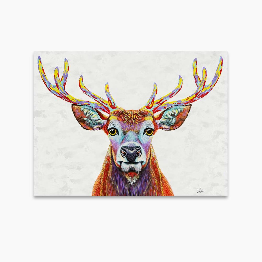 In the Woods Deer - Original Prints - Image 1