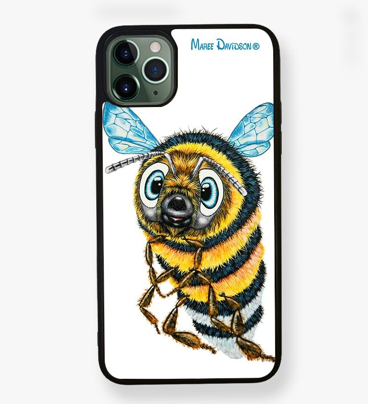 Bevan the Bumblebee - iPhone Case - Image 1