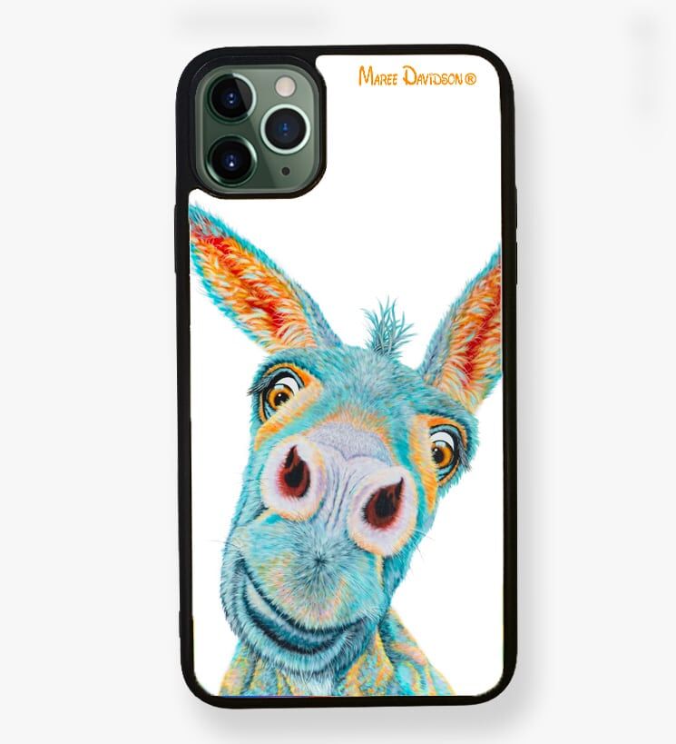 Frankie the Donkey - iPhone Case - Image 1