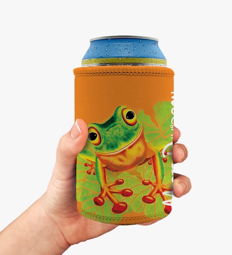 Leapfrog the Queensland Tree Frog - Stubby Holder - Image 1