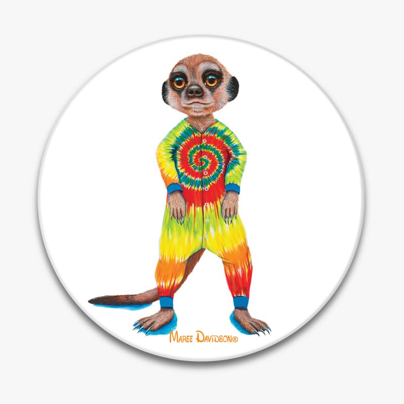 Pj The Meerkat - Ceramic Trivet - Image 1