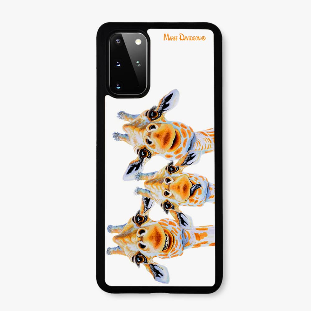 You Make Me Smile the Giraffes - Samsung Case Cover - Image 1