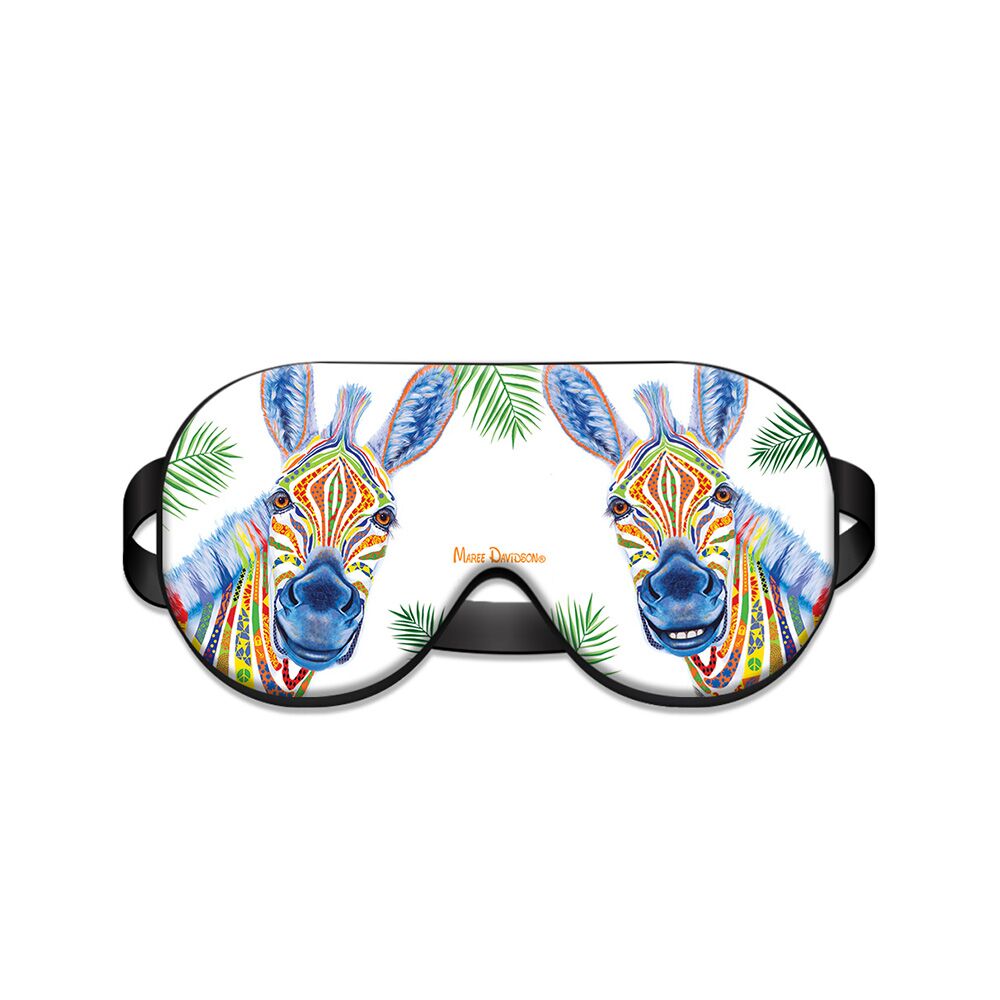 Zeus the Zebra - Eye Mask - Image 1