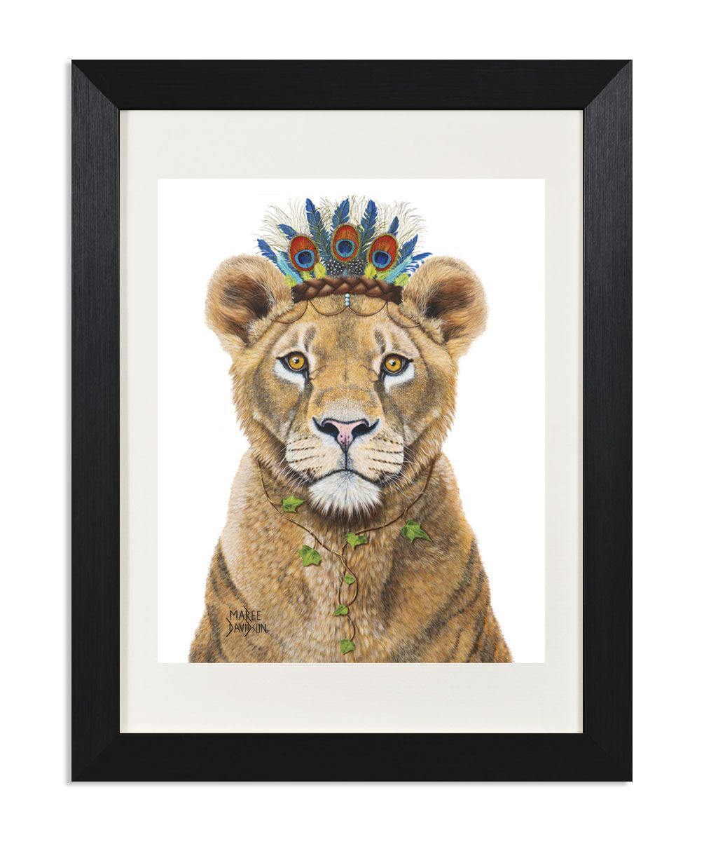 Nala the Lioness Frame Nala the Lioness - Print - Image 1