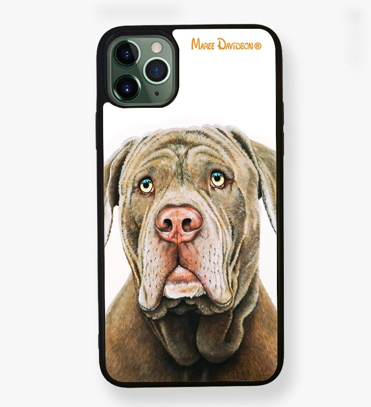 Neapolitan Bullmastiff Dog - iPhone Case - Image 1