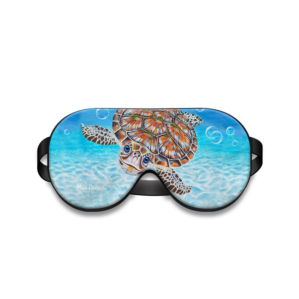 Bubbles the Turtle - Eye Mask - Image 1