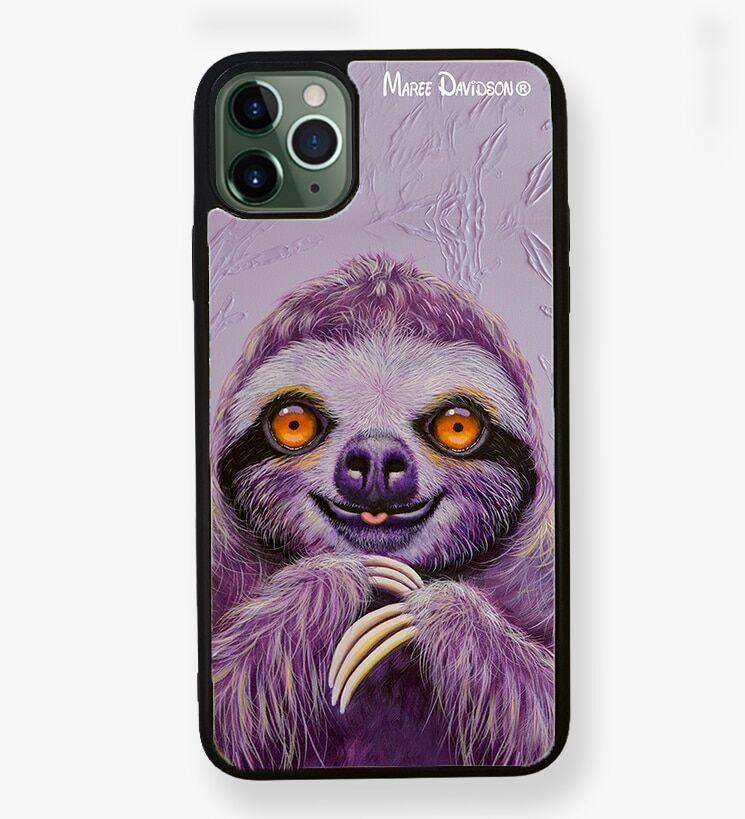 Claude The Sloth - iPhone Case Cover - Image 1