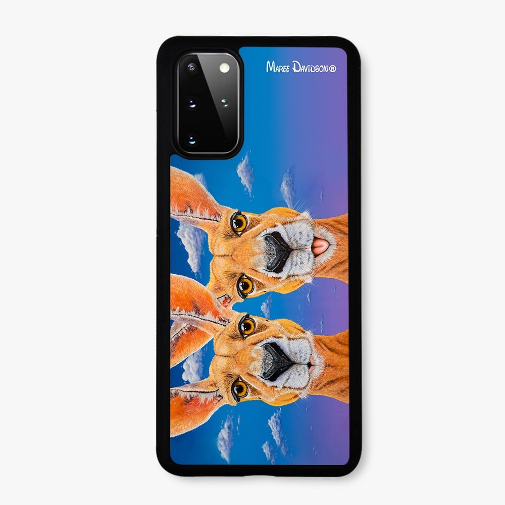 Don't Worry Be Hoppy the Kangaroos - Samsung Case Cover - Image 1