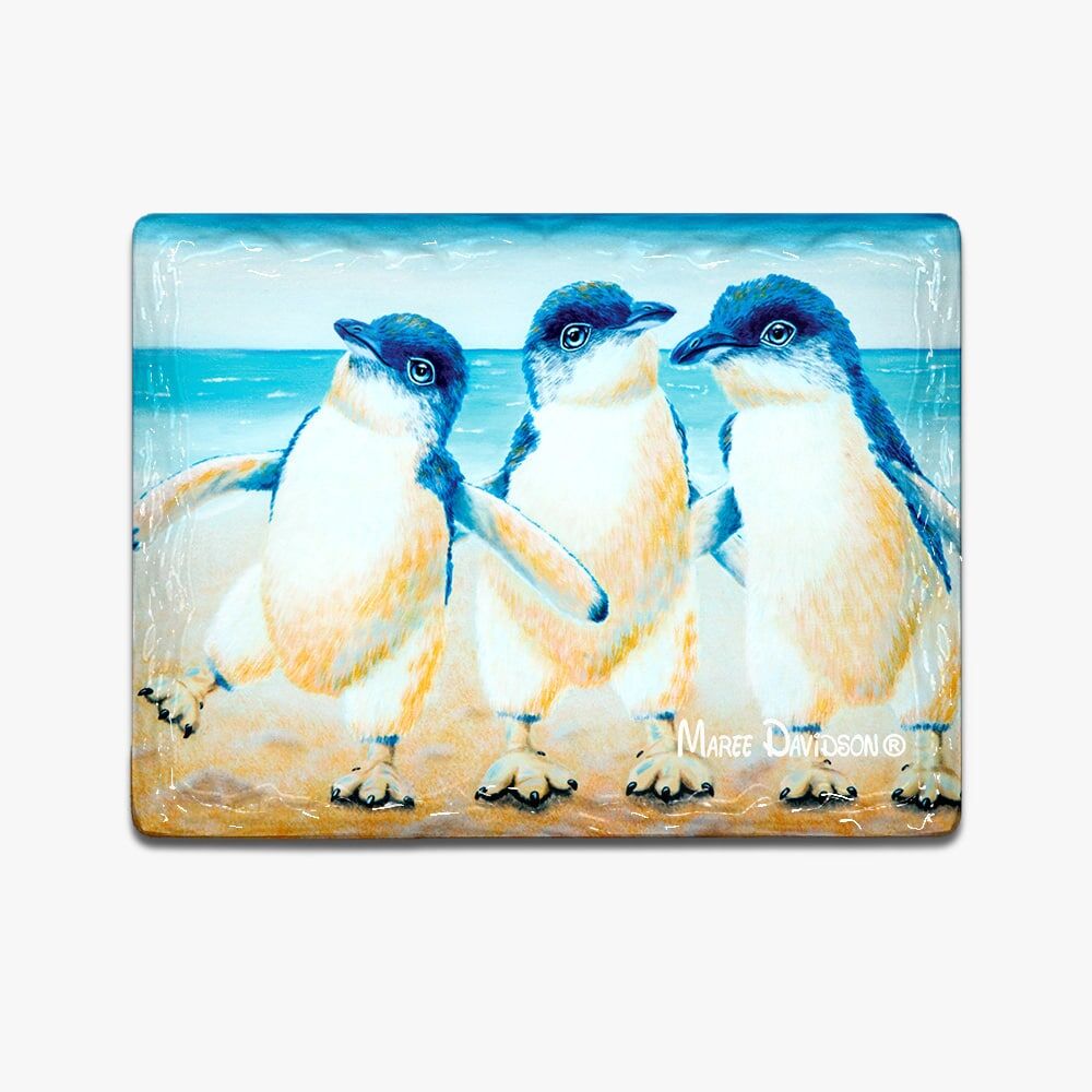 Feel Like Dancing Penguins - Ceramic Magnets - Image 1