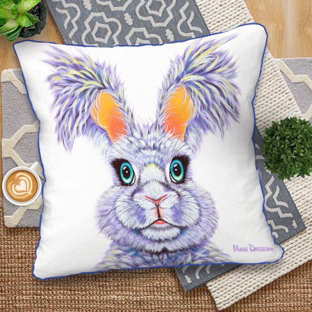 Flossie the Rabbit - European Cushion Cover - Image 1
