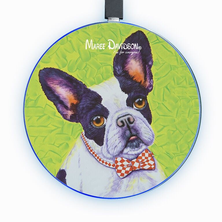 Winston French Bulldog - Wireless Phone Charger - Image 1