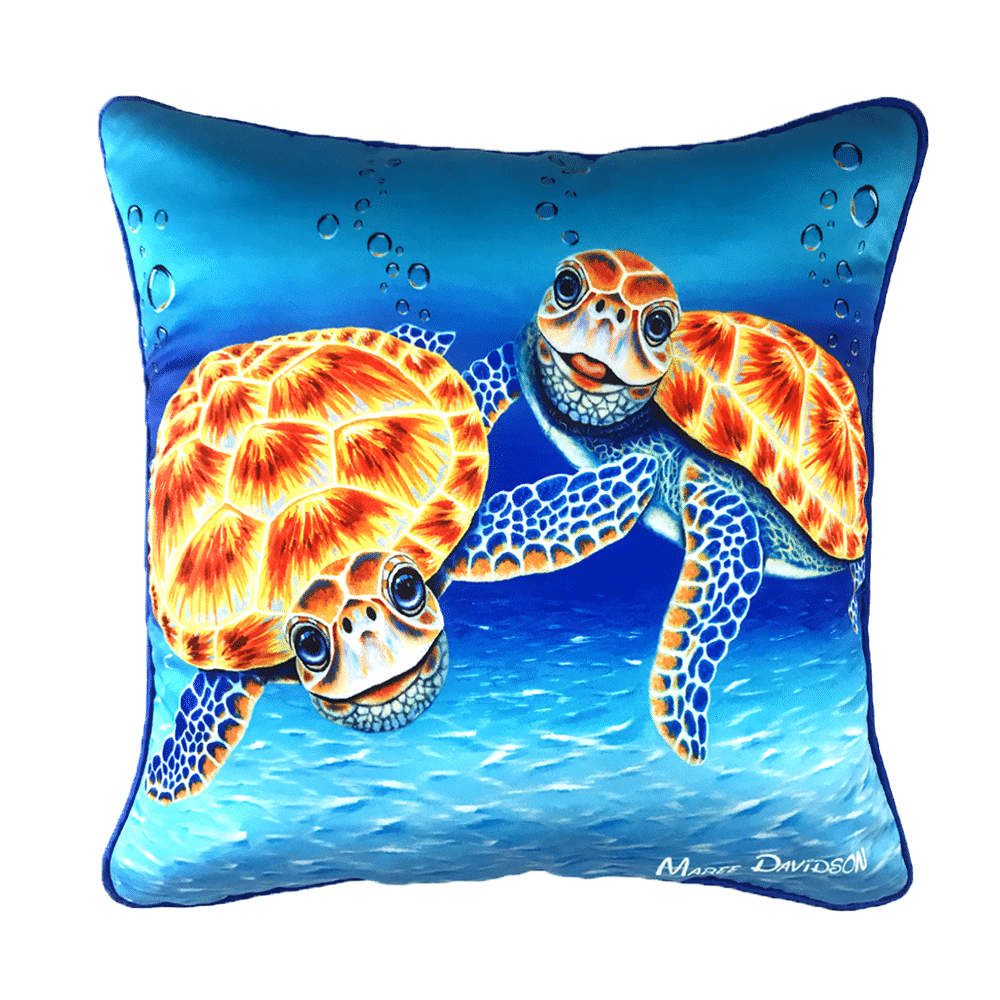 Happy Together the Turtles - Cushion Cover - Image 1