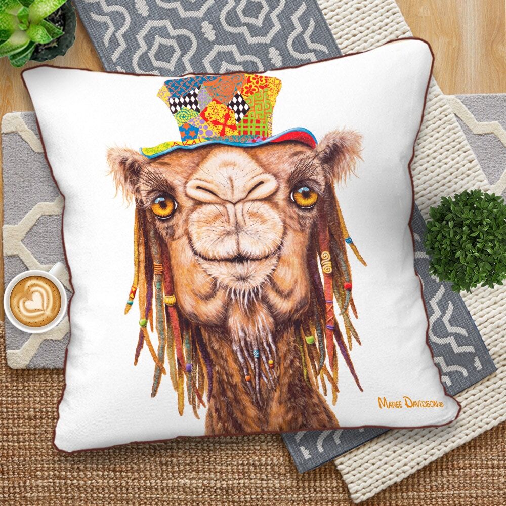 Hippie Camel - European Cushion Cover - Image 1