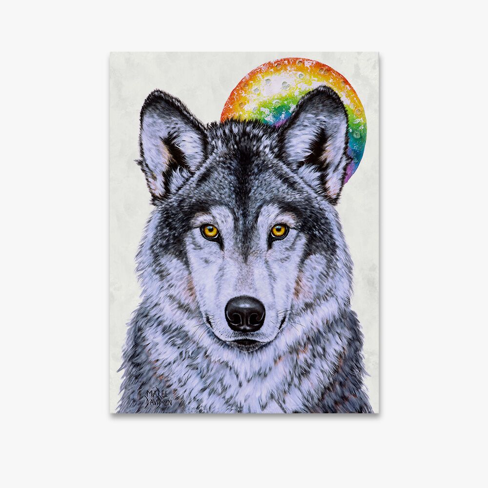 LEADER-OF-THE-PACK-emb.jpg Leader of the Pack Wolf - Original Prints - Image 1
