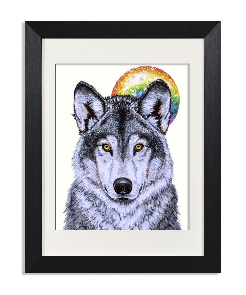 Leader of the Pack Wolf - Print - Image 1