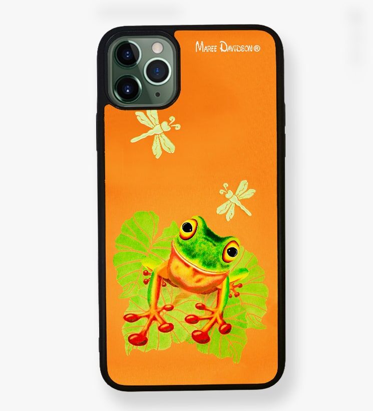 Leapfrog the Queensland Tree Frog - iPhone Case Cover - Image 1