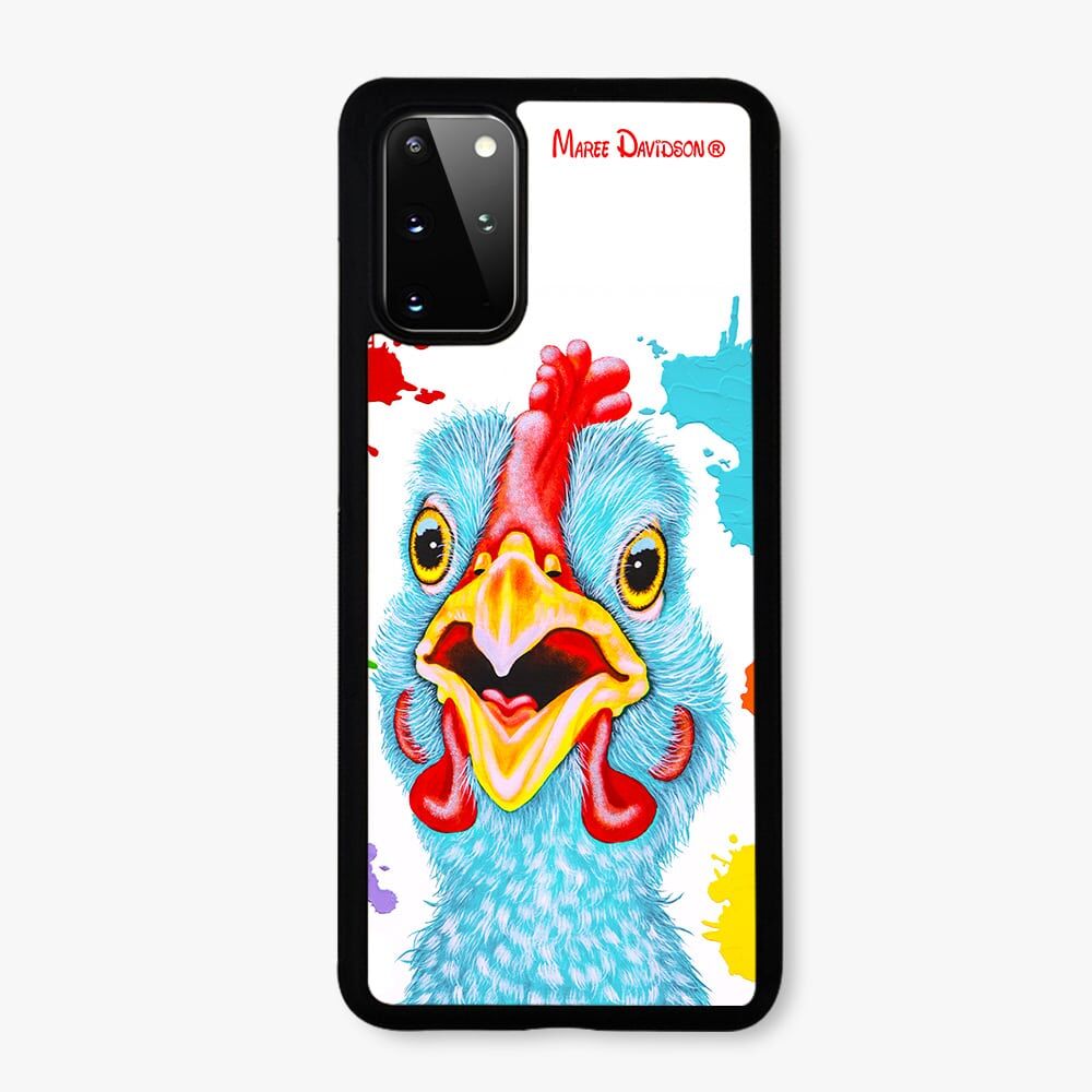 Lenny the Blue Chicken - Samsung Case Cover - Image 1