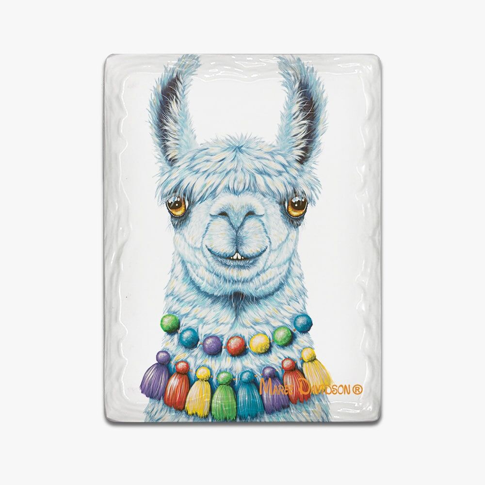 Pablo-3-1.jpg Pablo The Llama - Ceramic Magnets - Image 1