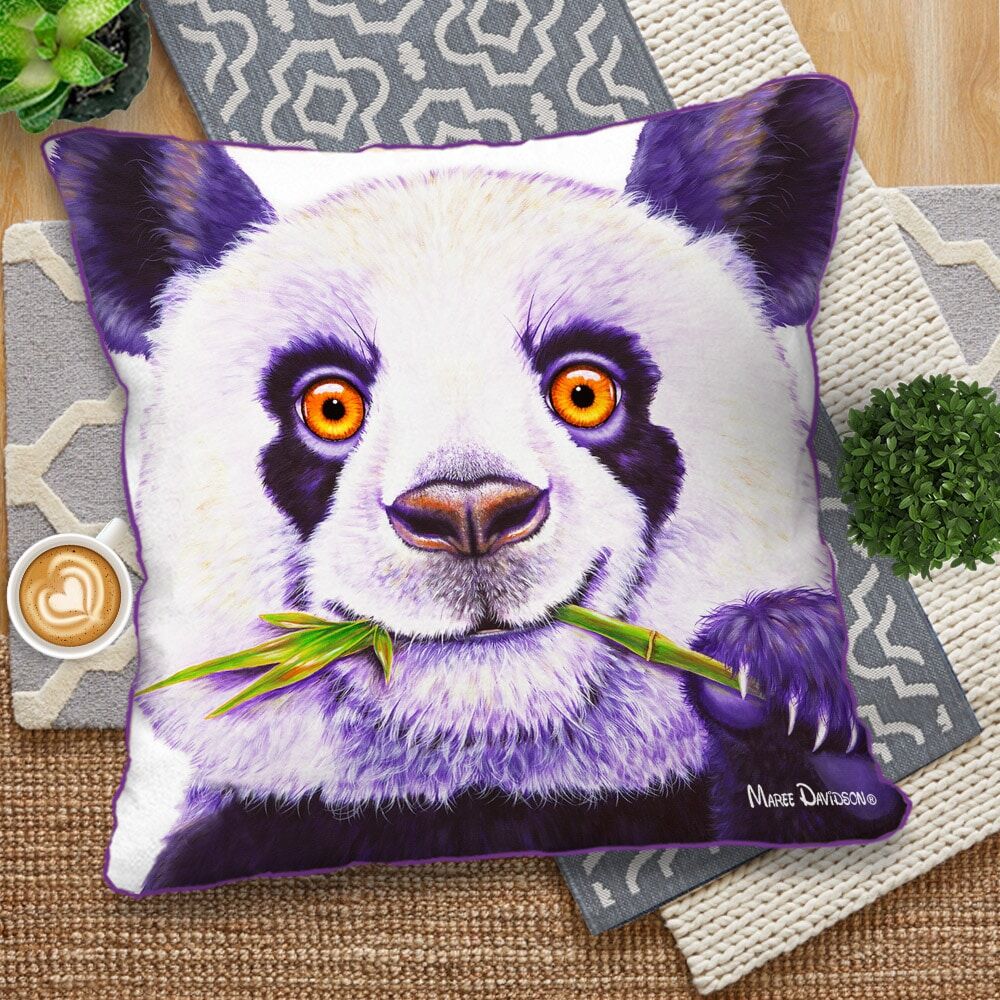 Ping the Panda - European Cushion Cover - Image 1