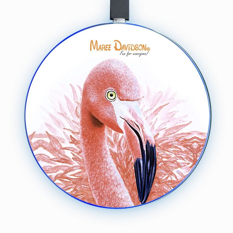 Fantasia The Flamingo Bird - Wireless Phone Charger - Image 1