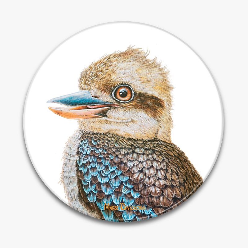 Australian Kookaburra - Ceramic Trivet - Image 1