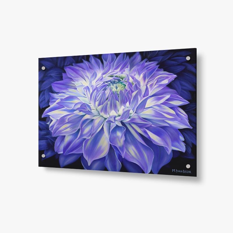 Serenity the Flower - Acrylic Glass Panel - Image 1
