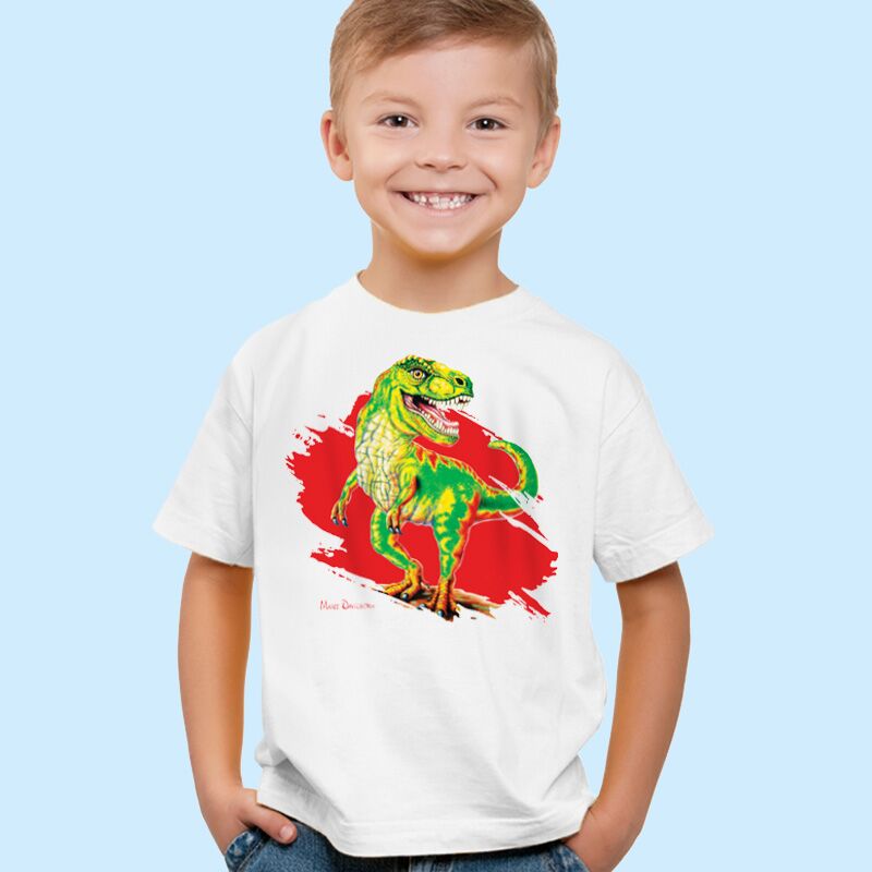 T-Rex the Tyrannosaurus - Kids T-Shirts - Image 1