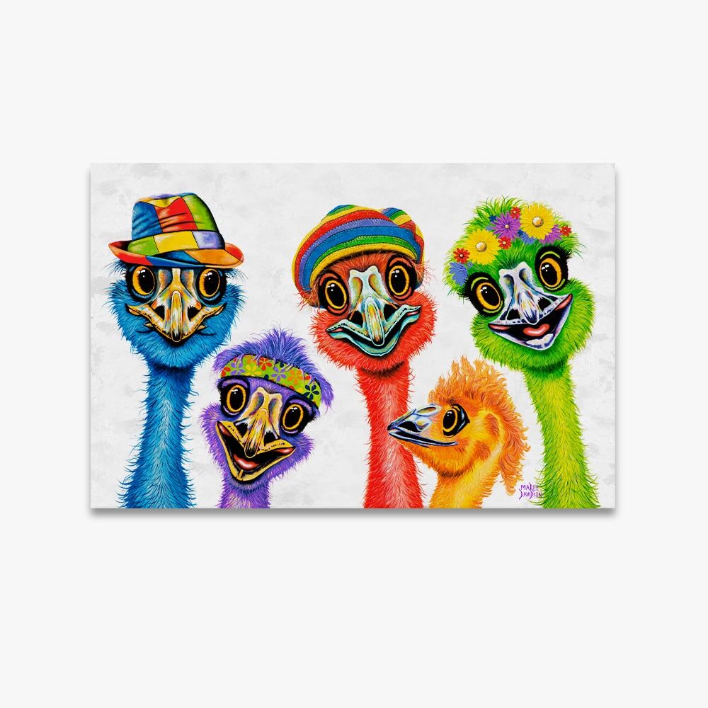 We Still Call Australia Home the Emus - Original Prints - Image 1
