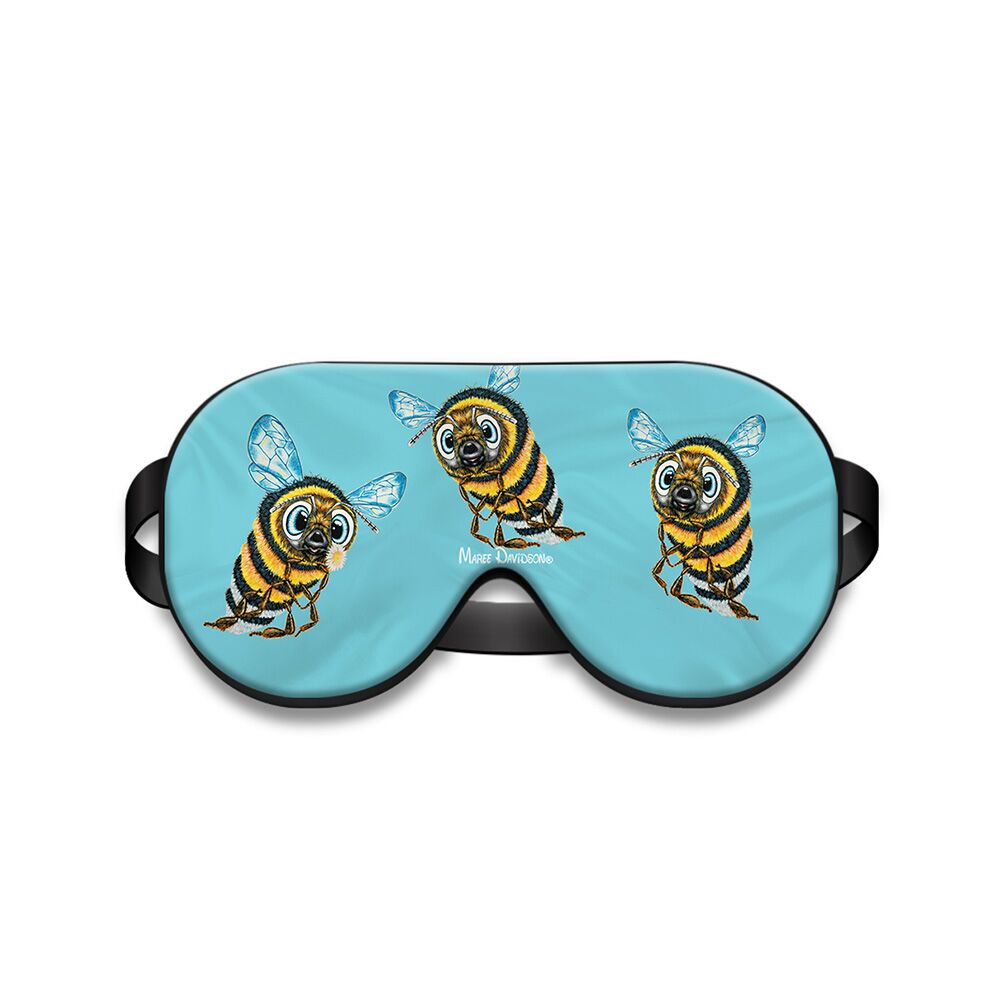 Bevan the Bumblebee - Eye Mask - Image 1