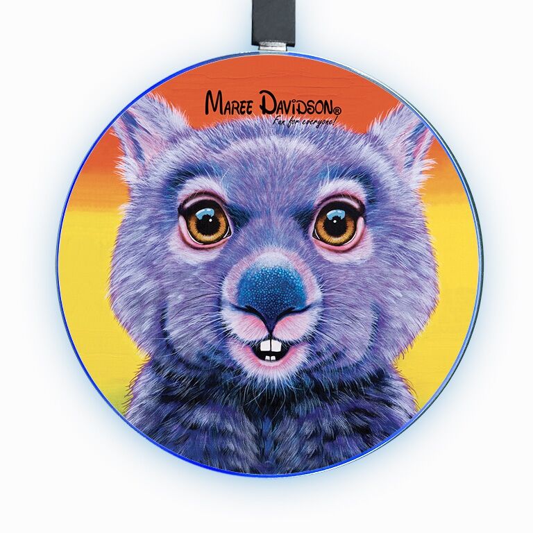 Digger the Wombat - Wireless Phone Charger - Image 1