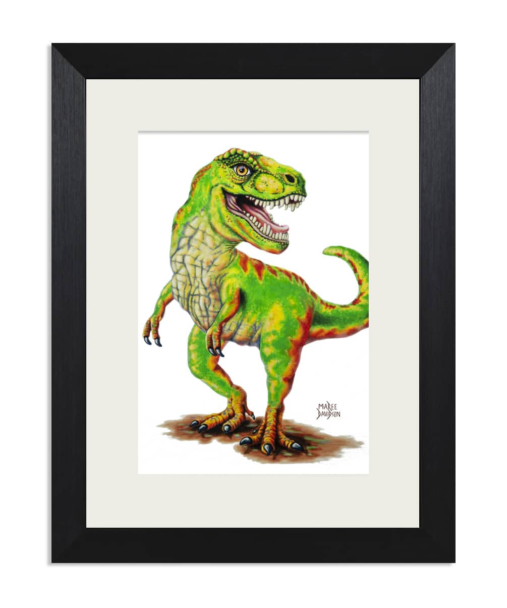 frame.jpg T-Rex the Tyrannosaurus - Print - Image 1