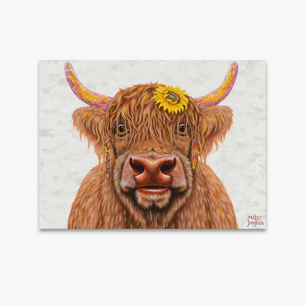 Shazza the Highland Cow - Original Prints - Image 1