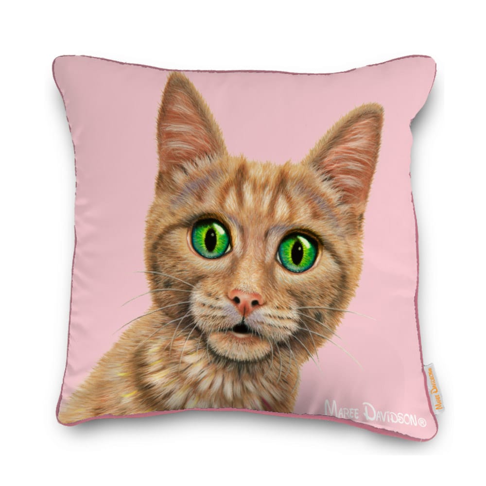 Tigger the Ginger Cat - Cushion Cover - Image 1