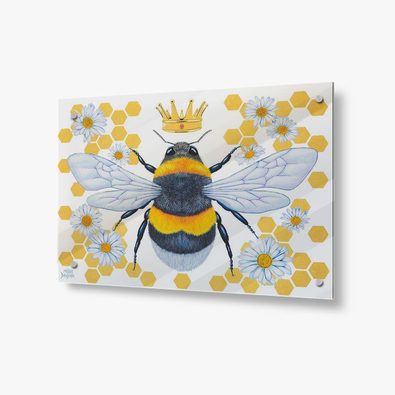 Daisy Queen Bee - Acrylic Glass Panels - Image 1